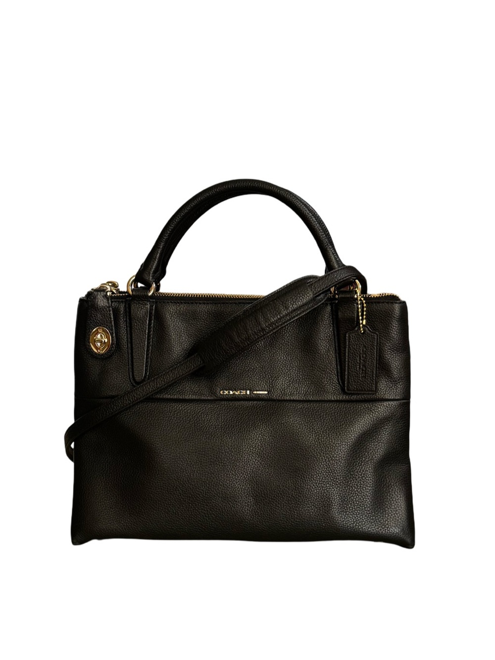 COACH Mini Turnlock Borough Bag